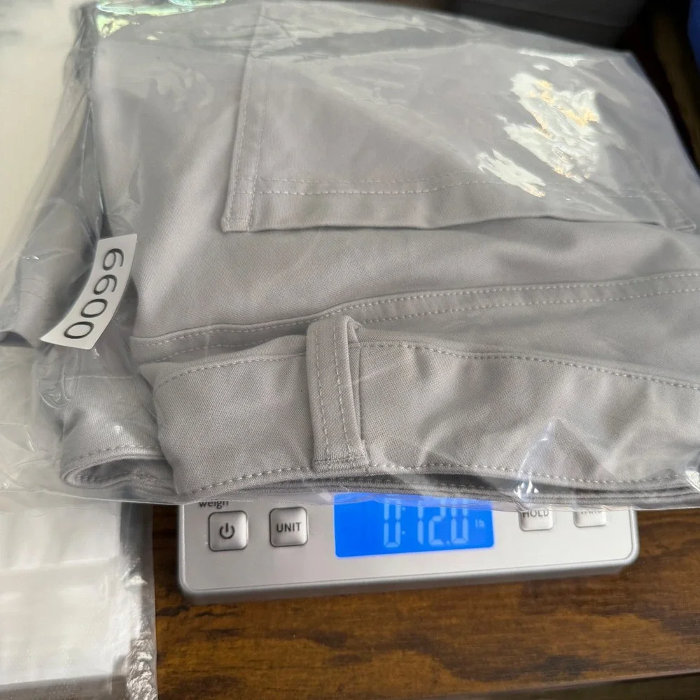 BYLT Premium Basics Mens Everyday Shorts 2.0 Grey Size 34 Stretch Performance